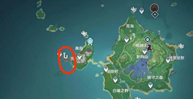 原神钓鱼点位置在哪？稻妻/璃月/蒙德钓鱼点汇总[多图]图片10