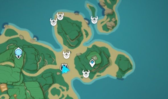 原神8月9日特殊宝藏在哪？稻妻秘宝迷踪藏宝地7、藏宝地8位置大全[多图]图片2