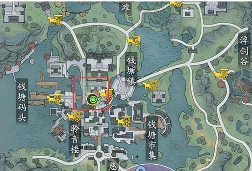 天涯明月刀手游西域人在哪 奇遇西域商人位置一览[多图]图片1