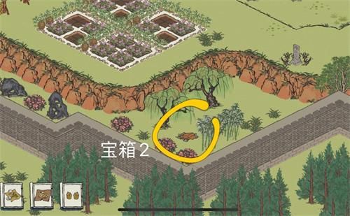 江南百景图杭州府探险第三章宝箱在哪？杭州府第三章宝箱位置坐标大全[多图]图片2