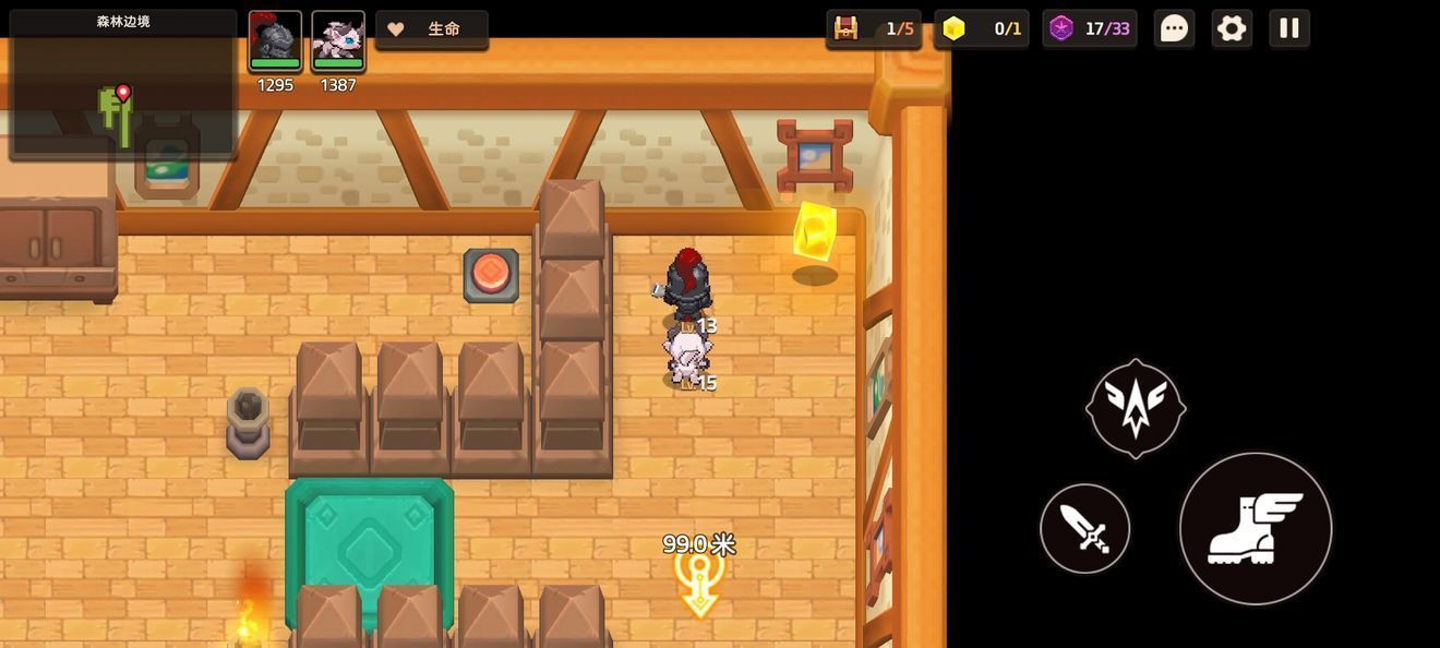 坎公骑冠剑1-4森林边境游戏攻略 1-4钥匙采集全解[多图]图片5