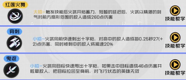 王牌战士火武什么时候出？火武武内角色介绍[多图]图片2