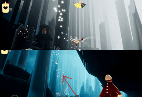 光遇紫红蓝青绿橙光芒怎么找？紫红蓝青绿橙光芒位置大全[多图]图片6