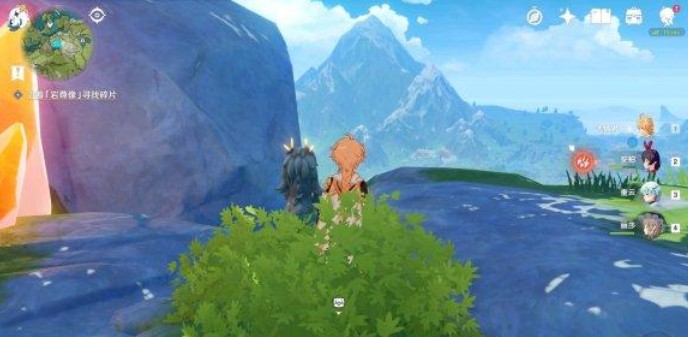 原神轻策庄最高处石像点亮顺序，轻策庄最高处寻找碎片顺序[多图]图片2