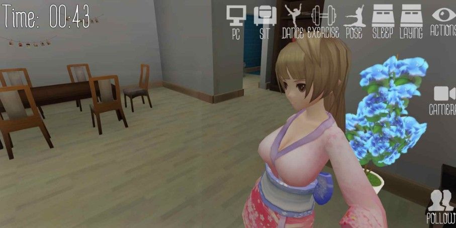 虚拟女友模拟器怎么谈恋爱换衣服 和3D虚拟女友谈恋爱攻略[多图]图片1