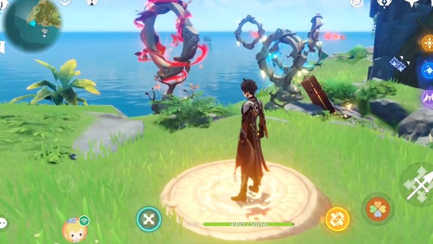 原神大小羽球环怎么玩？大小羽球环解密教程[多图]图片1