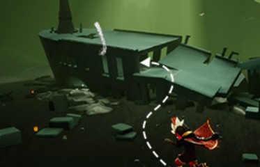 光遇在船上做冥想地点在什么地方？2月23日船上冥想点位置分享[多图]图片5