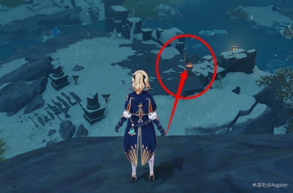 原神龙脊雪山石碑位置 龙脊雪山石碑任务具体位置介绍[多图]图片5