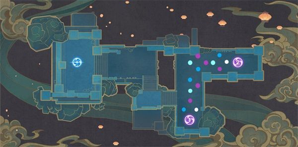 原神机关棋谭枕仙桥攻略：机关棋谭第6关枕仙桥玩法教程[多图]图片1