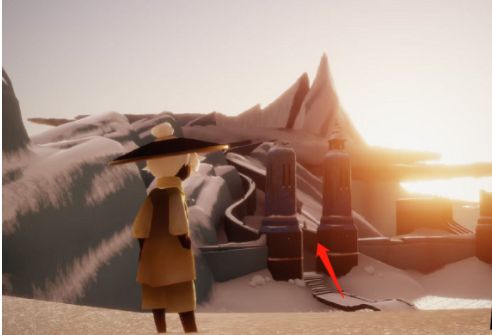 光遇8.8霞光城拱门冥想任务怎么做？霞光城拱门冥想位置详情[多图]图片2