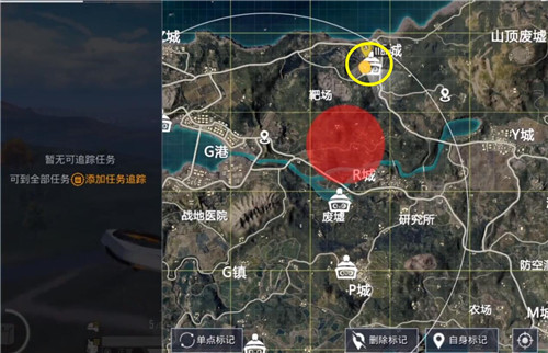 和平精英明星大仓打卡点位置图文介绍：明星大仓打卡点位置坐标分享[多图]图片2