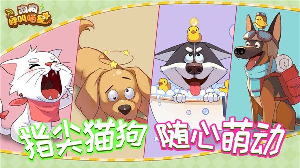 狗狗呼叫喵星测试服