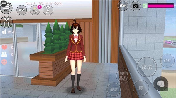 233乐园樱花校园模拟器