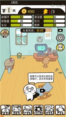 阿呆养发记