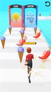 冰火女孩hot run小游戏