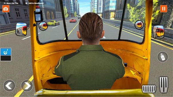 蹦蹦人力车驾驶highway tuk tuk rickshaw