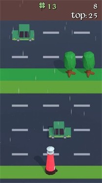 跳羊过马路