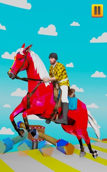 骑马乐趣赛跑