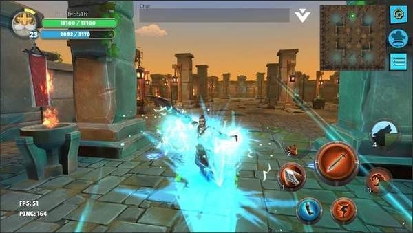 骑士的奋力一击