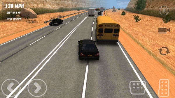 公路交通逃脱RC city police heavy traffic racer