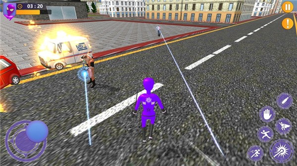 火柴人大作战绳索英雄