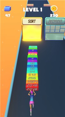 2048合并冲刺
