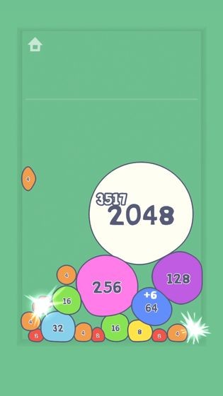 合成弹弹球2048