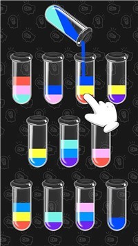 液体水排序拼图