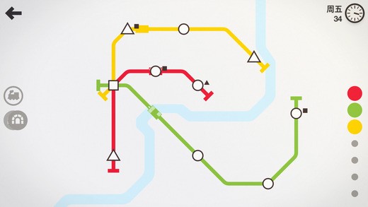 迷你地铁Mini Metro