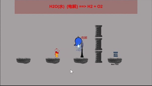 H2O逃走了