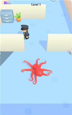 章鱼伪装跑