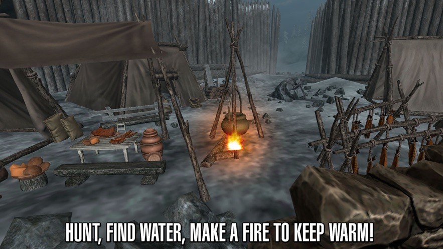 西伯利亚生存冷冬天3D