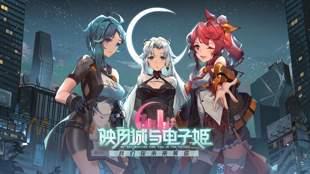 映月城与电子姬全人物版