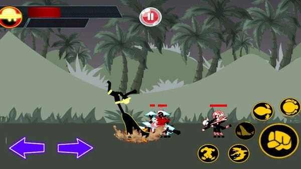 火柴人横版格斗