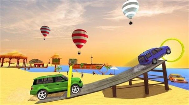 普拉多漂流冒险Dubai jeep Drift Desert Race
