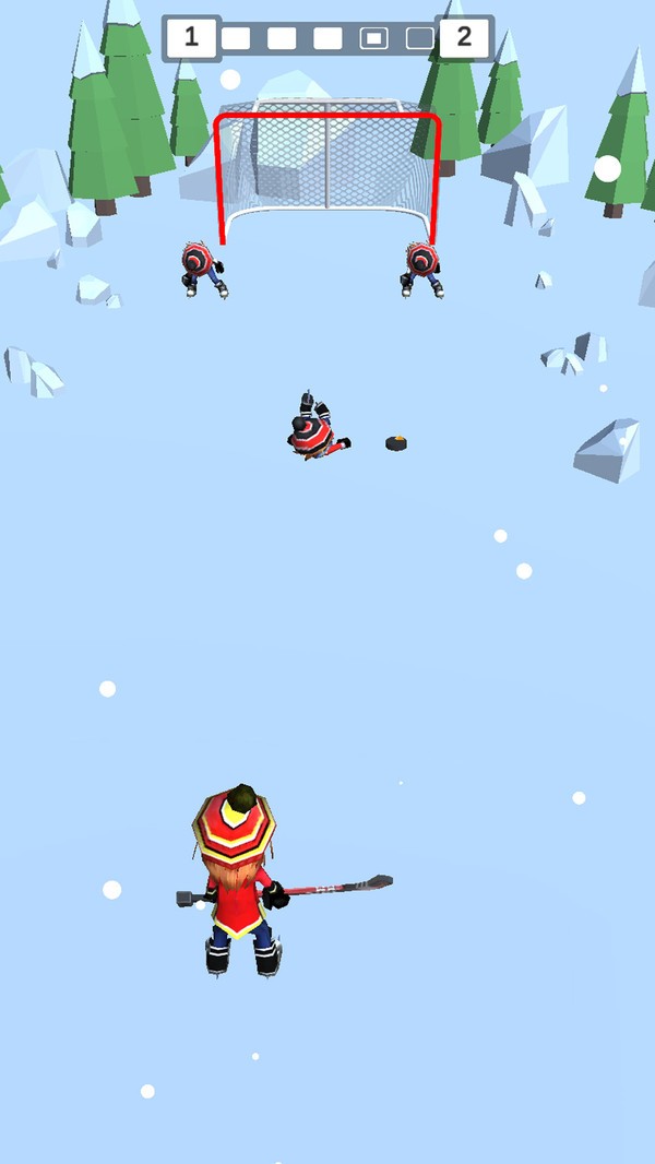欢乐雪地竞速冰球大作战