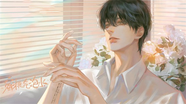 蜜桃气泡水