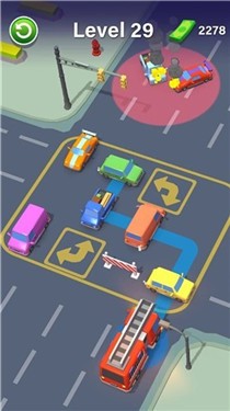 汽车拥堵拼图