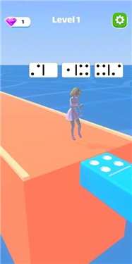多米诺少女冲刺