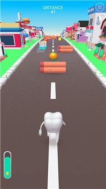 牙齿人跑酷