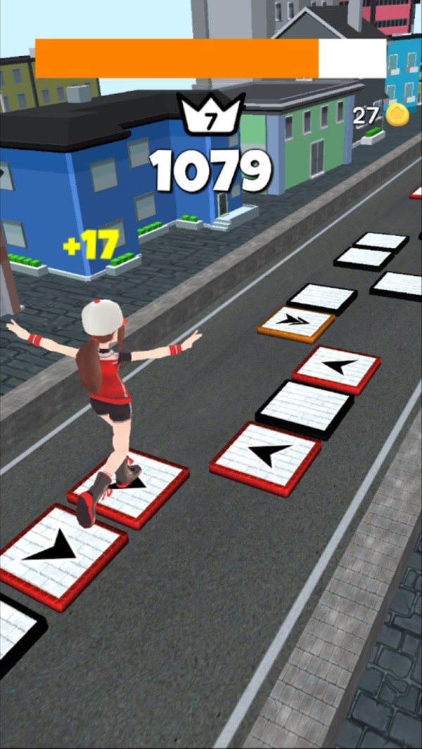 跳跃女高中生红包版