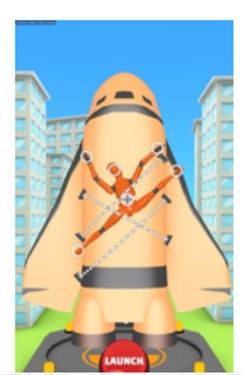飞船绑定固定