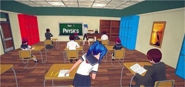 动漫高中女生生活