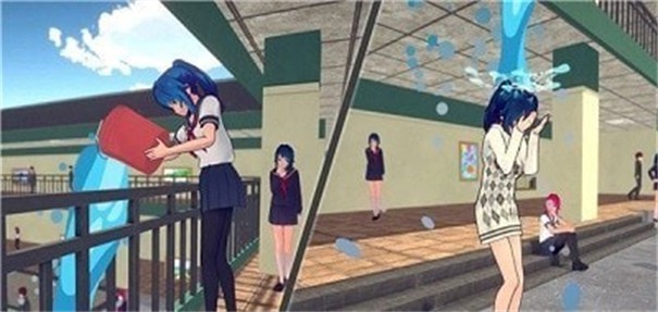 动漫高中女生生活