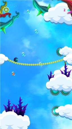 滚动的绳索天空