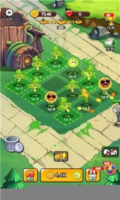 植物打爆僵尸