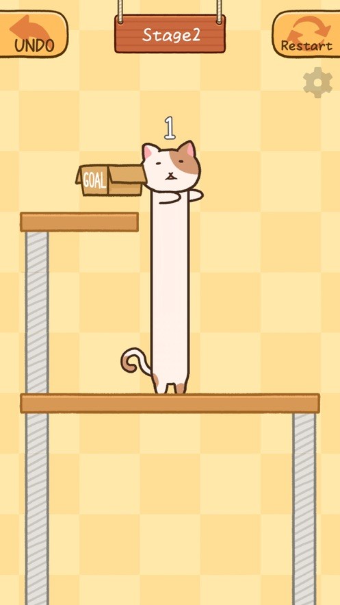 伸缩自如的小猫游戏