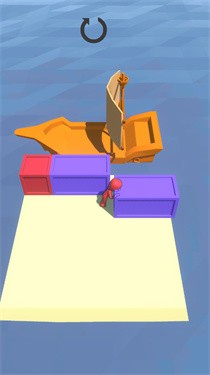 推到船上