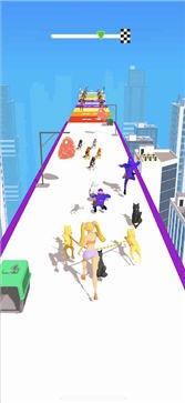 遛狗赛跑Dog Walker