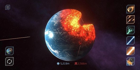 星球毁灭模拟